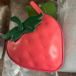 Kate Spade 3D Strawberry Coin Purse